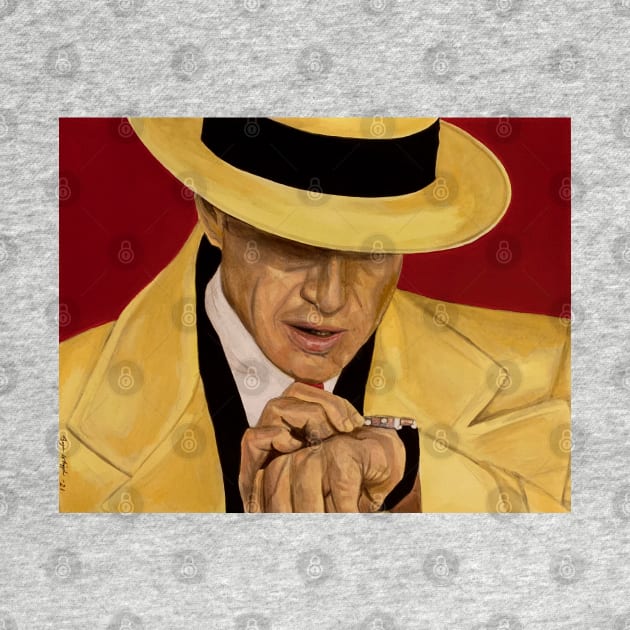 Dick Tracy comic book art by BryanWhipple